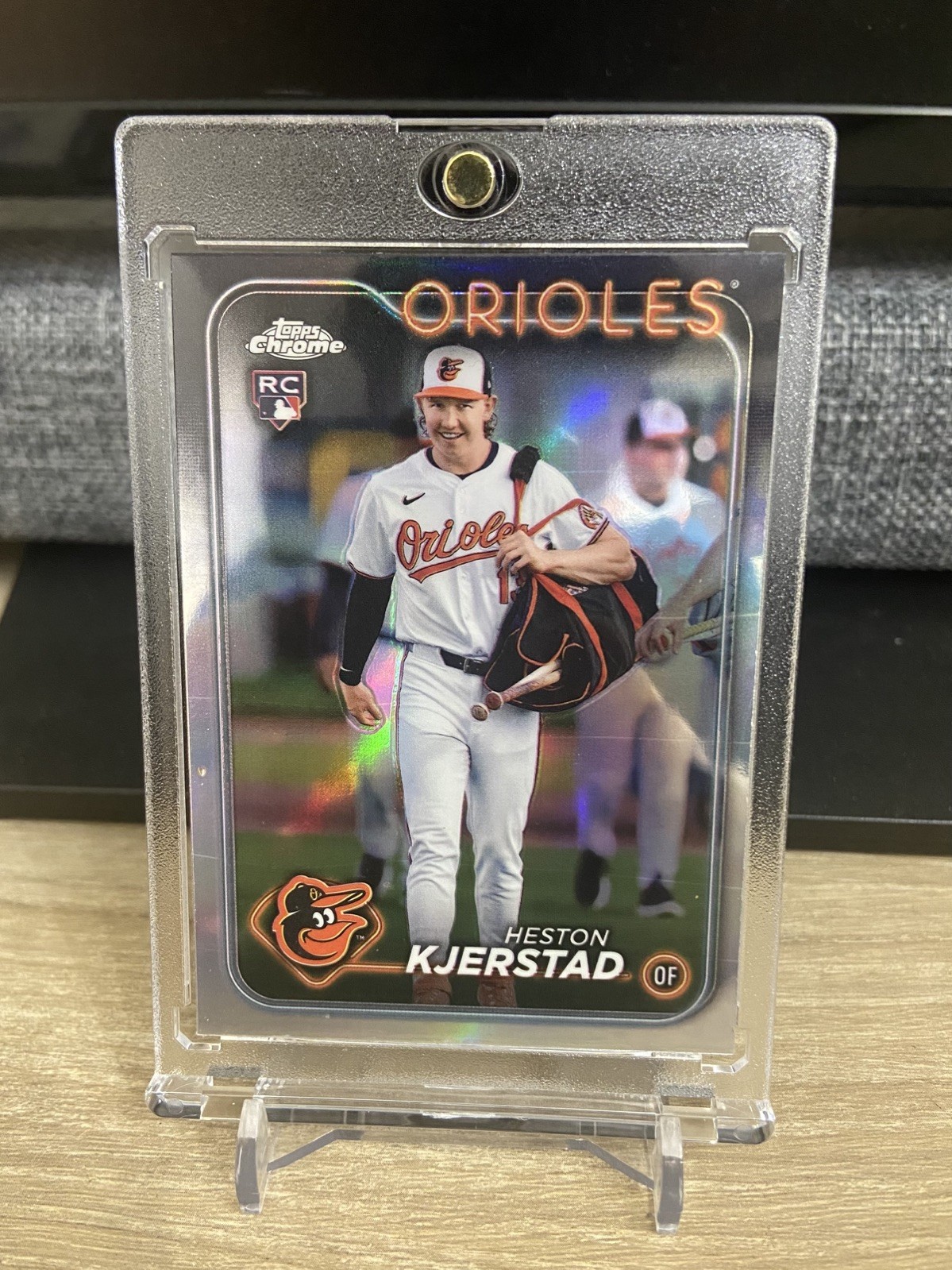 Heston Kjerstad 2024 Topps Chrome Update USC120 Image Variation Refractor RC