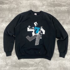 vintage KCRW 89.9 FM sweatshirt 80s 90s NPR member station new music JERZEES