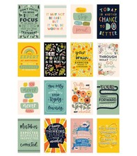 11" x 17" Motivational Poster Set, 16 Colorful Classroom Posters With Inspira...