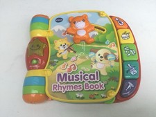 VTech Musical Rhymes Book for Babies/Toddlers Interactive Storybook Lights Music