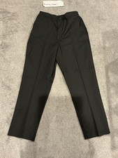 3 Red Kap Women's Elastic Insert Work Pant, Black - 14 X 30