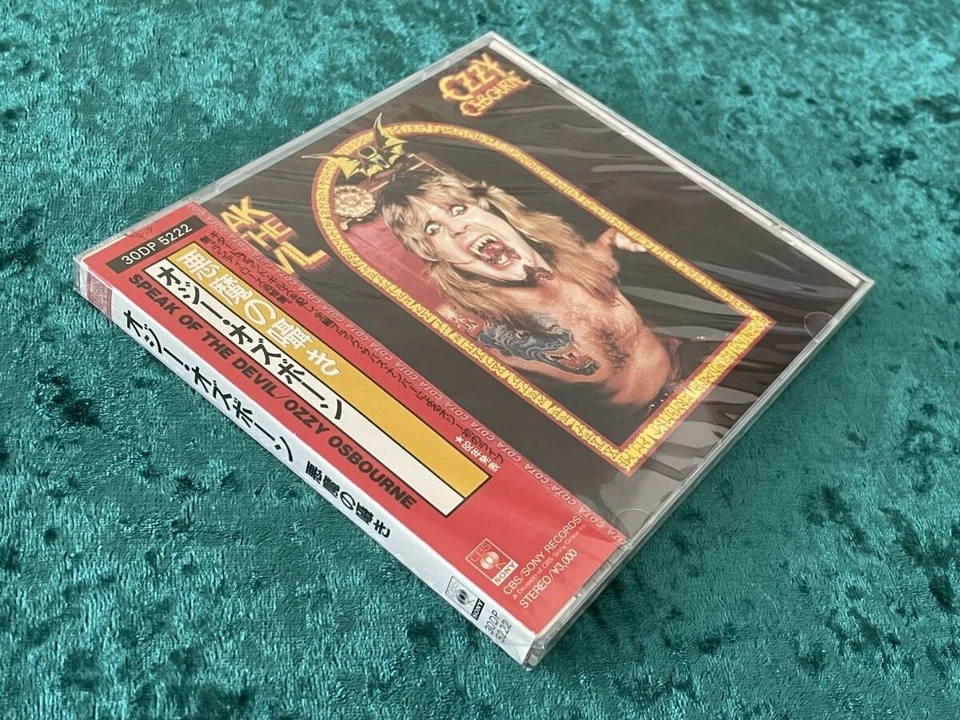 Ozzy Osbourne Speak of the Devil CD 1990 Japan 30DP-5222 First Press Box Sealed - Image 2 of 3