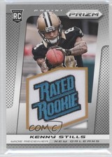 2013 Panini Prizm Rated Rookie Manufactured Kenny Stills #254 Patch 4k8