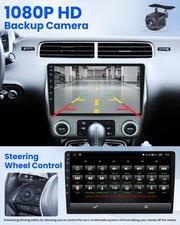 4 32G For Chevrolet Camaro 2010-2015 Carplay Android Auto Car Radio Stereo Navi