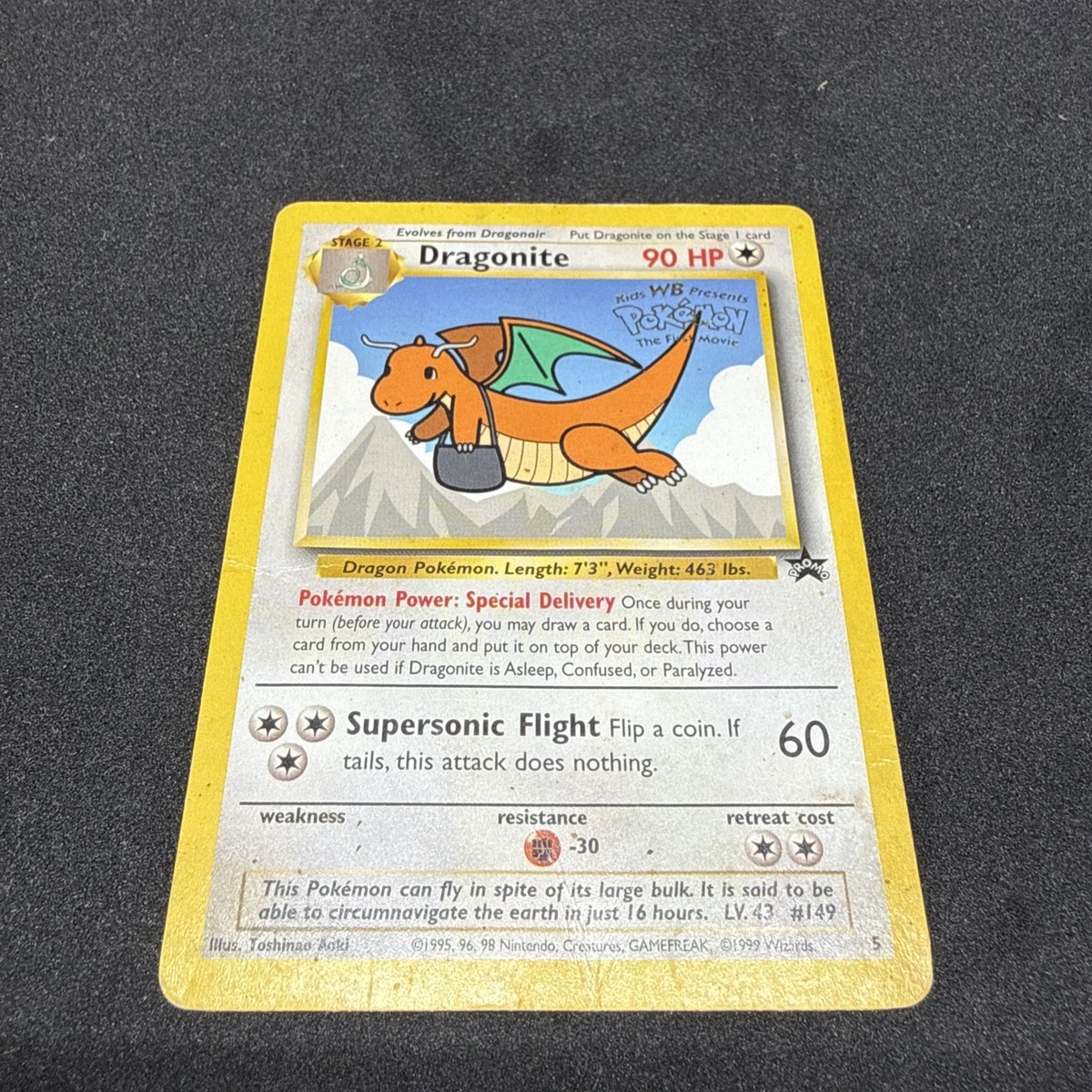pokemon movie dragonite card Charizard Pokemon Card Credit Card Skin – Anime Town Creations main image 0