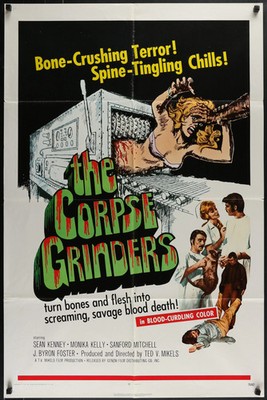 THE CORPSE GRINDERS (1971) Original One Sheet 27x41 Movie Poster Horror