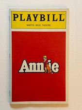 Annie Broadway OPENING NIGHT Playbill March 26 1997 Nell Carter Sutton Foster