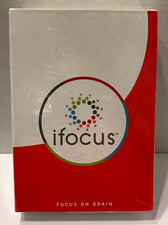 ifocus - Focus on Brain Computer Game, Handbooks, Quick Start Cards New Sealed