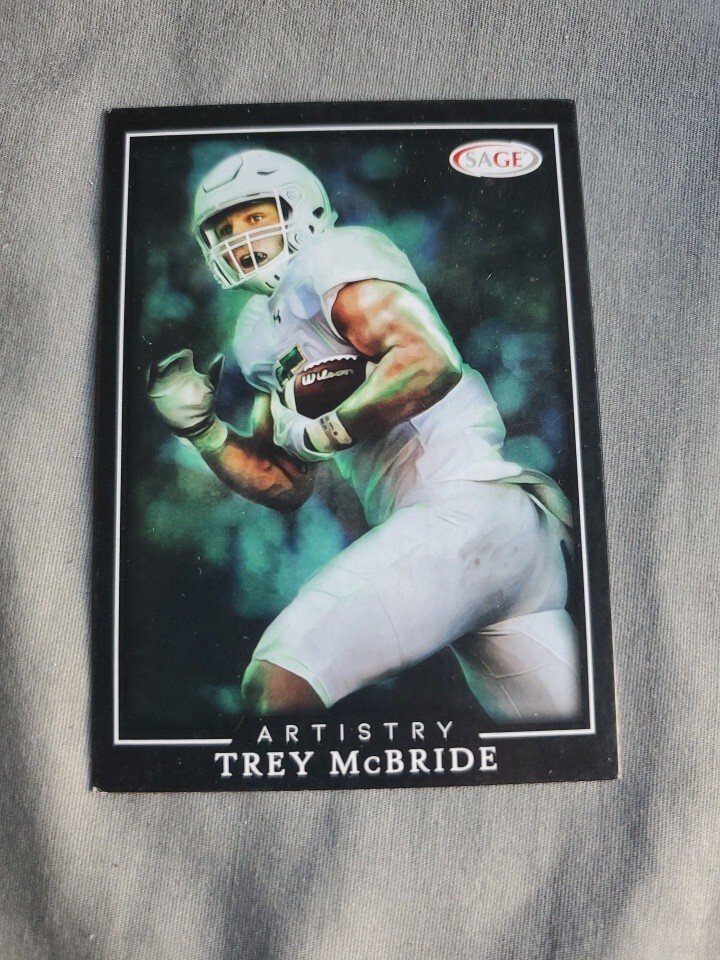 2022 Sage Artistry Black #85 Trey McBride - Arizona Cardinals