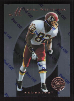 1997 Pinnacle Certified  #102 Michael Westbrook  Washington Redskins