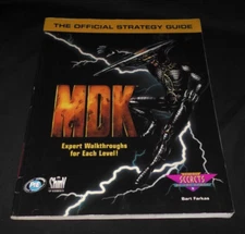 MDK Strategy Guide PC Computer Video Game Games Walkthrough Walk Through M.D.K.