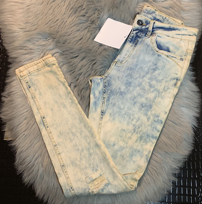 #ad #ad New Roadsign Australia Acid Wash Destoryed Jeans Size 9 Lauren Jeans Sample $26.99