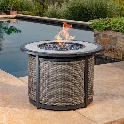 SunVilla Madison 36" (91cm) Fire Table (SRP £729) *DAMAGED / UNSTABLE* - Picture 4 of 8