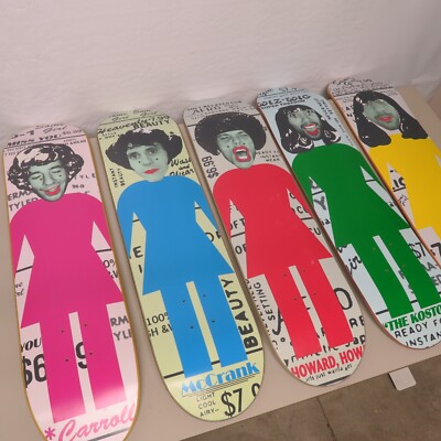 2000s Girl Skateboard Deck Set Some Girls Rolling Stones Series Koston Carroll