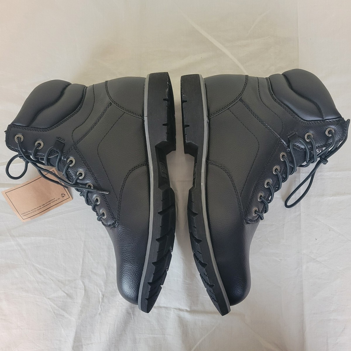 HI-TEC X-T Mens Work Boots 9M Steel Toe Black Male Hytest Men main image 4