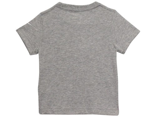 Nike Little Boy's T-Shirt Short Sleeve Crew Neck Baseball Grey Heather Sz: 5 - Picture 2 of 2