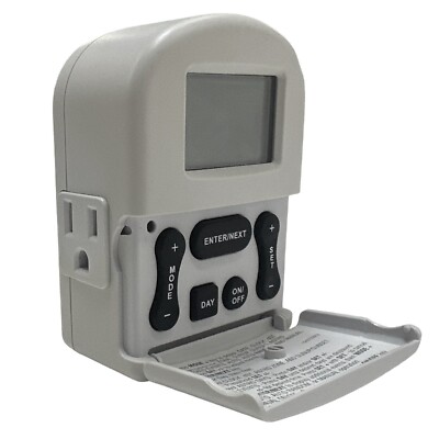 Intermatic Heavy Duty Digital Lamp & Appliance Self-Adjusting Timer DT27
