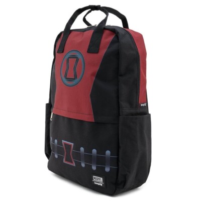 Disney’s Loungefly Marvel Black Widow Backpack Amazon.com | Loungefly x Marvel Black Widow Mini Backpack  main image 3
