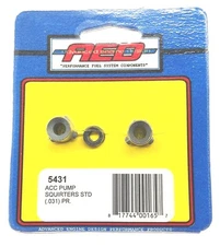 AED 5431 Holley Carb Accelerator Pump Squirters-Std .031" -One pair-Carb nozzles