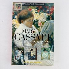 Mary Cassatt Modern Woman Screen Saver  Wallpaper PC Software NEW SEALED