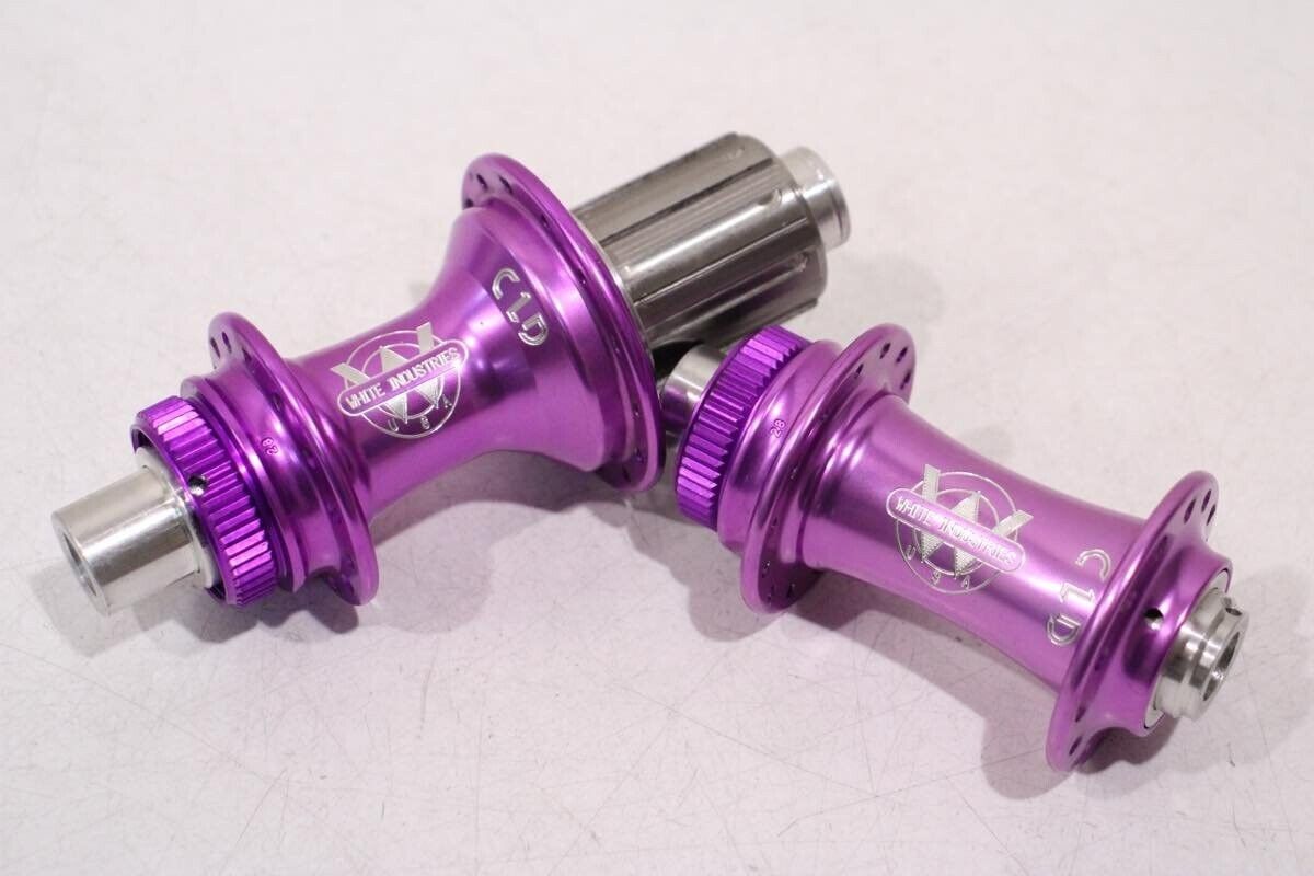 White Industries CLD Front and Rear Hub Set 100/142x12mm White Industries CLD Front and Rear Hub Set 100/142x12mm
