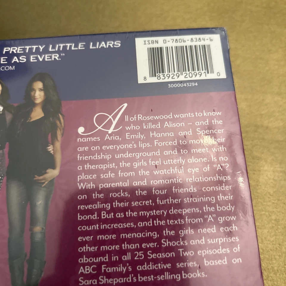 Pretty Little Liars:Complete Second Season 2 NEW+ Season 1 free (DVD)Authentic - Image 4 of 4