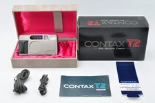 Contax T2 Titan 35mm Point & Shoot Film Camera [Excellent+++++] From Japan R1435