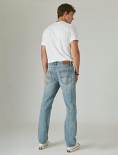 Lucky Brand 223 Men  s Straight Leg Hemp Denim Jeans 119 NEW 34x32