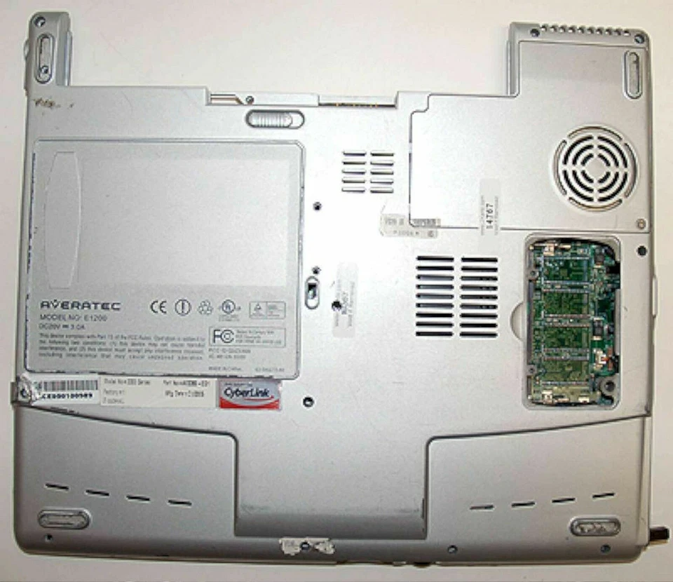 Averatec 3200 AV3220H1-01 Laptop Motherboard 82-878001 Notebook Computer - Image 2 of 4