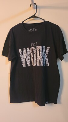 All American Roughneck Large T-Shirt - Just Work - Job Collage 
