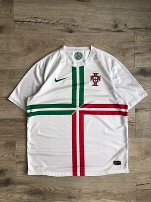 Camiseta retro Portugal blanca 2012 comprar