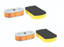 2 Air Filter For Multiquip Tamper Mikasa MTX50 60 70 80 90 3660-10080 3660-10070