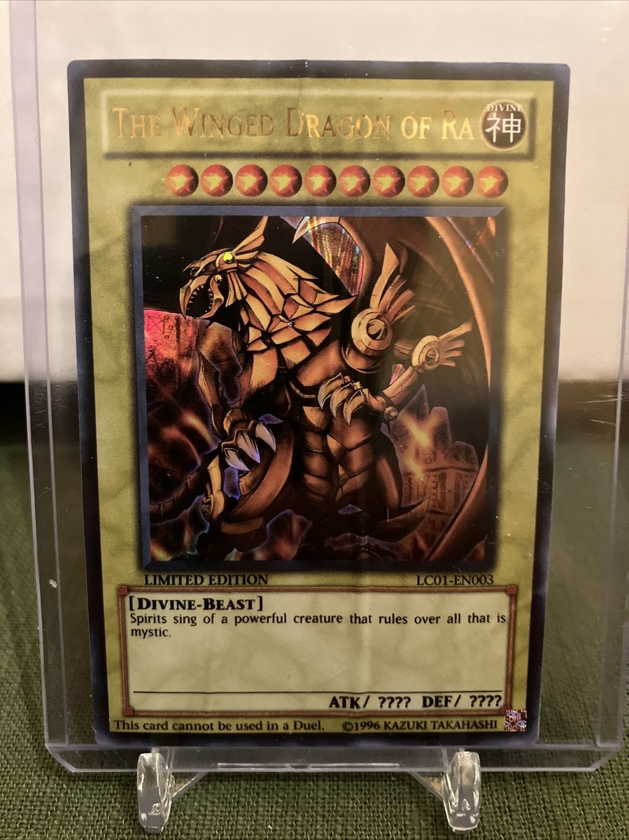 YuGioh The Winged Dragon of Ra LC01-EN003 NM (Limited Ed.) Ultra
