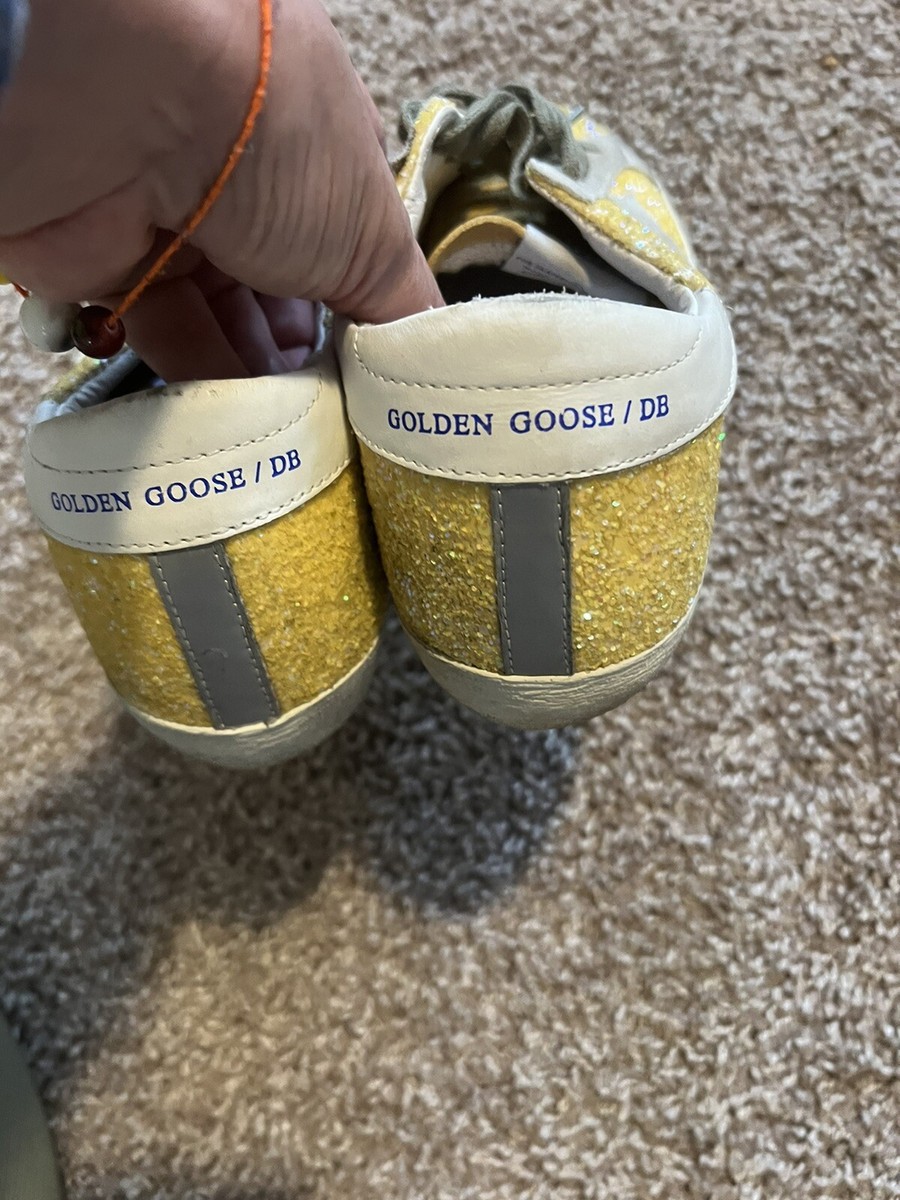 Golden Goose Yellow Glitter Superstars Size 41 | eBay Golden Goose Yellow Glitter Superstars Size 41 | eBay