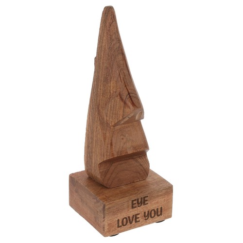 Glasses Holder Stand Engraved Wooden Nose Shape Spectacles Personalised Stand - Picture 9 of 21