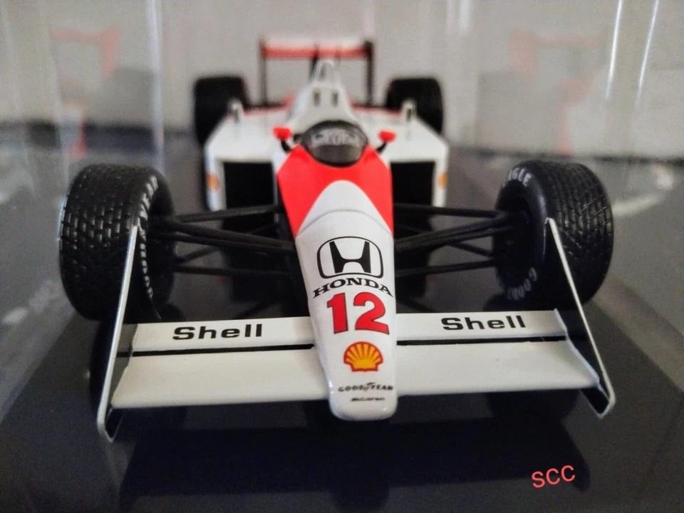 McLAREN MP4/4 F1, AIRTON SENNA (1988), grandes campeones, ALTAYA, DIECAST, 1:24 - Image 3 of 4