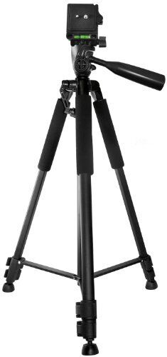 Lightweight Tripod 60-Inch, Aluminum Travel/Camera/Phone Tripod with Carry Bag,