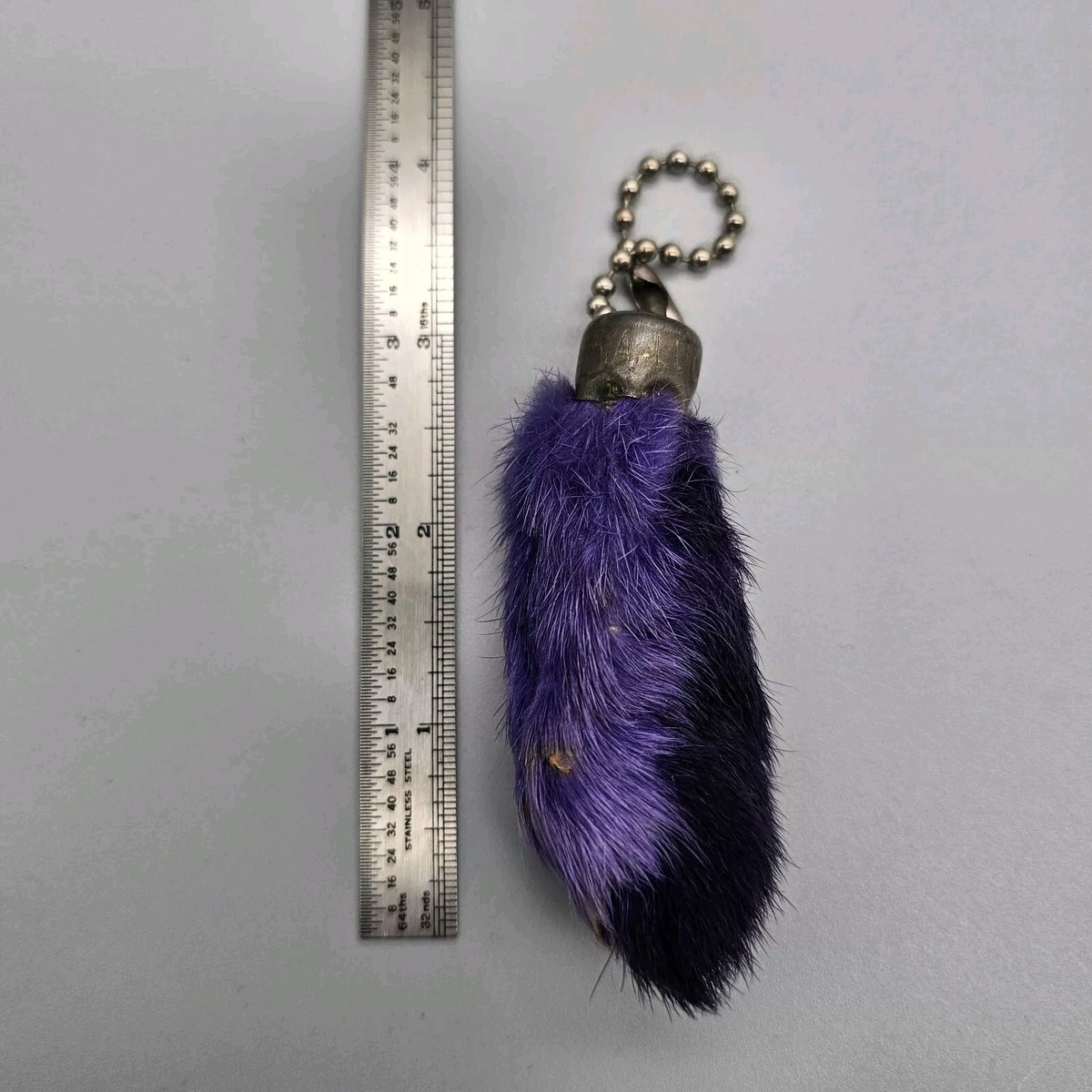 リアルラビットフットキーチェーン／1960年代 リアルラビットフットKEY-CHAIN／ 60's／VINTAGE ／USA - メルカリ
