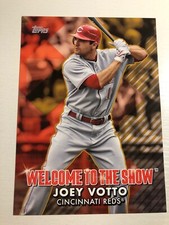 2022 Topps Welcome to the Show Jumbo 5x7 /10 Joey Votto Reds WTTS-27
