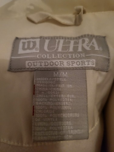 VINTAGE WILSON Ultra Collection Outdoor Sport womans waterproof fleece Medium - Picture 7 of 8