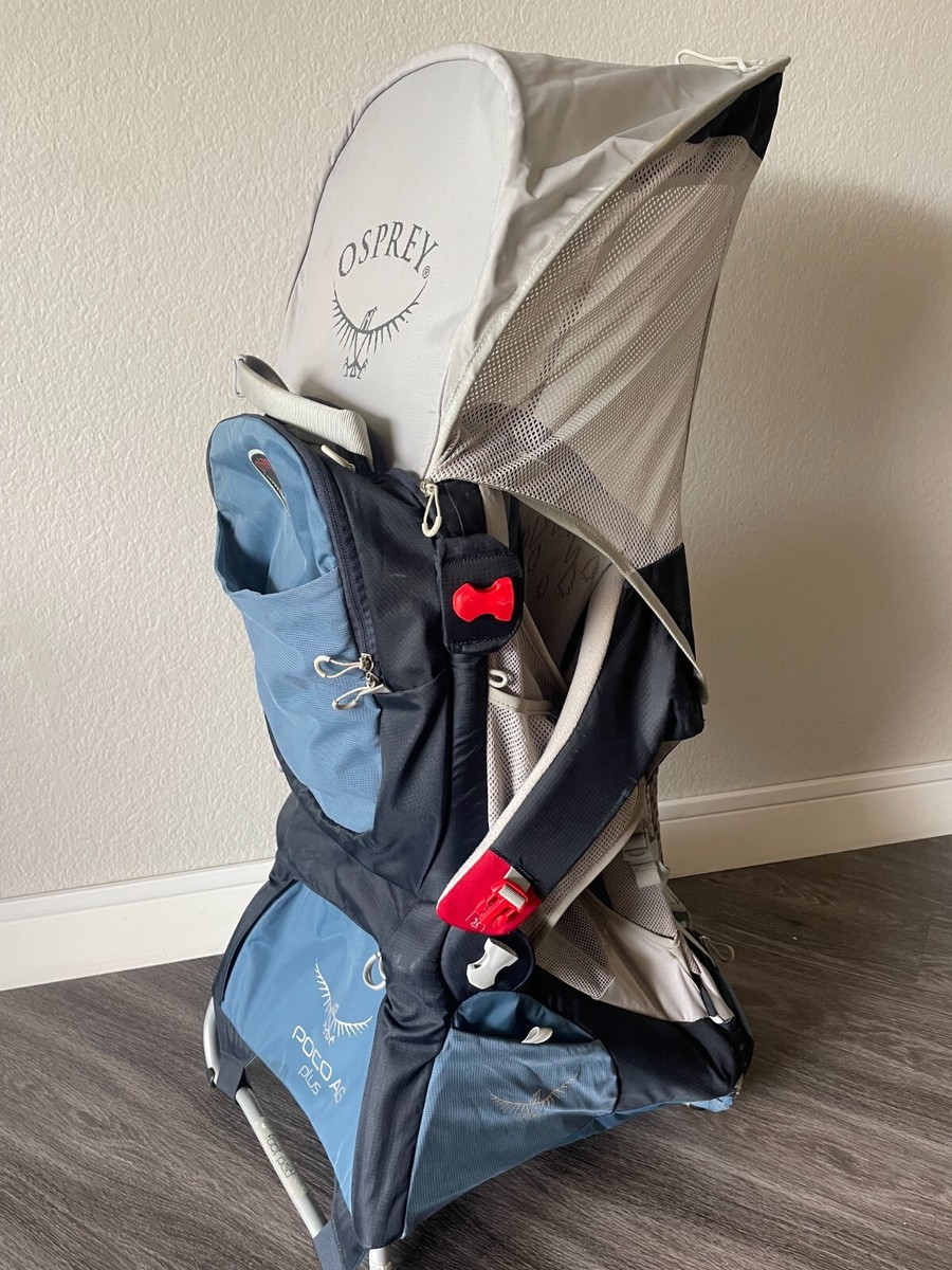 Osprey poco Ag Plus CHILD CARRIER w/Sun Shade HIKING