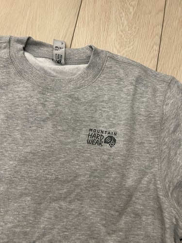 Mountain Hardware Peace Crew Neck Pullover Sweater-shirt Mens L Grey - Picture 2 of 3