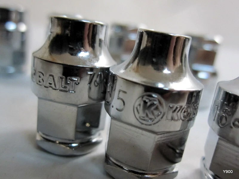 Kobalt Xtreme Access Pass-Through Sockets set of 10 read description for SIZES - Image 4 of 4