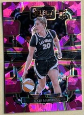 '24-25 Select Kate Martin RC Pink Ice Iowa Hawkeyes / Las Vegas Aces