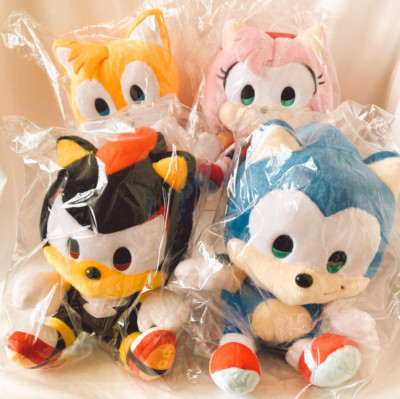 Set of 4 SONIC & FRIENDS Plush M SEGA Fave 2024