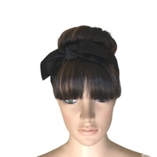 Black Hairband. Bow Headband. Fashion Hairband. Bow Head Piece. Hair Piece.