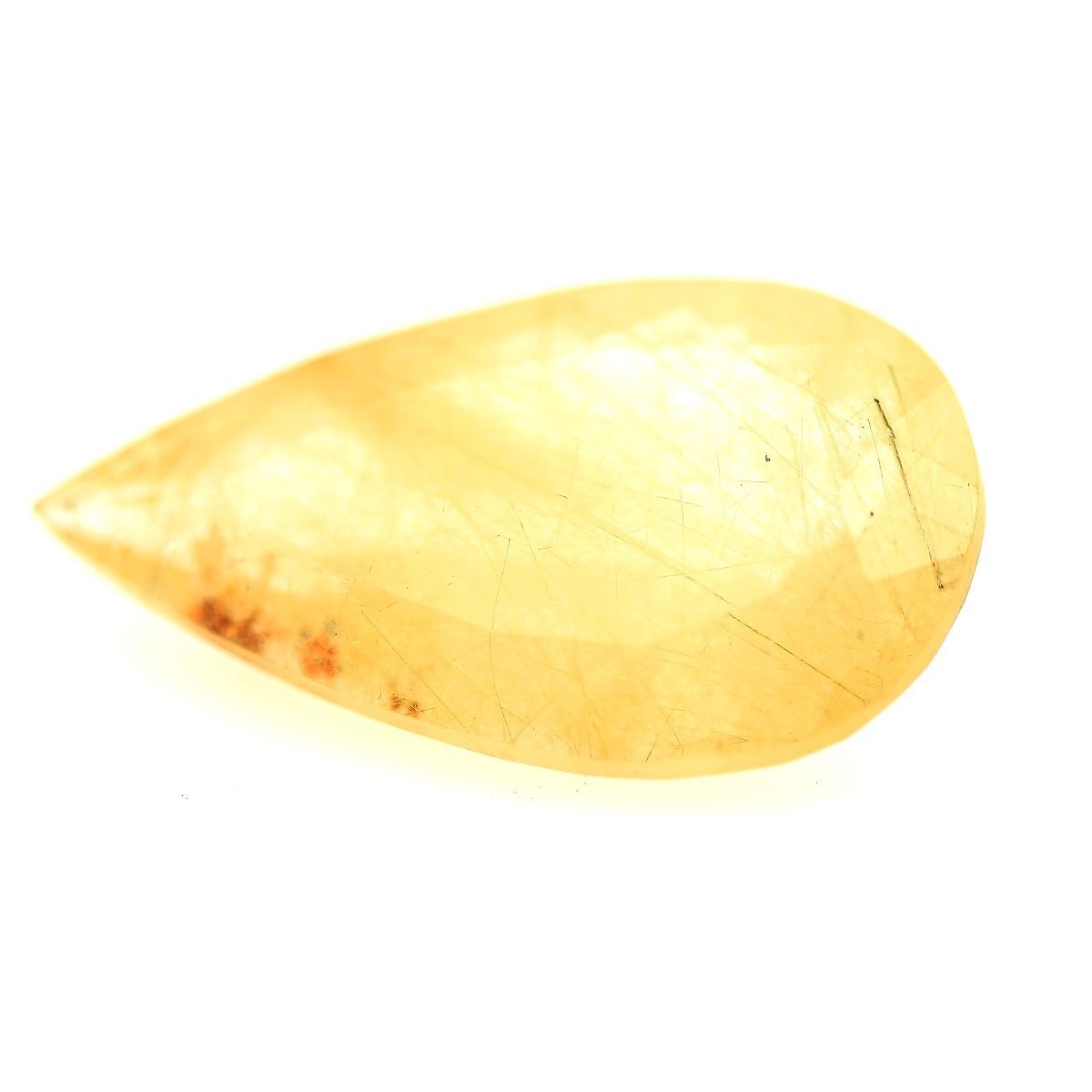Quartz rutile naturel du Brésil de 15,70 cts pour collection et bijoux