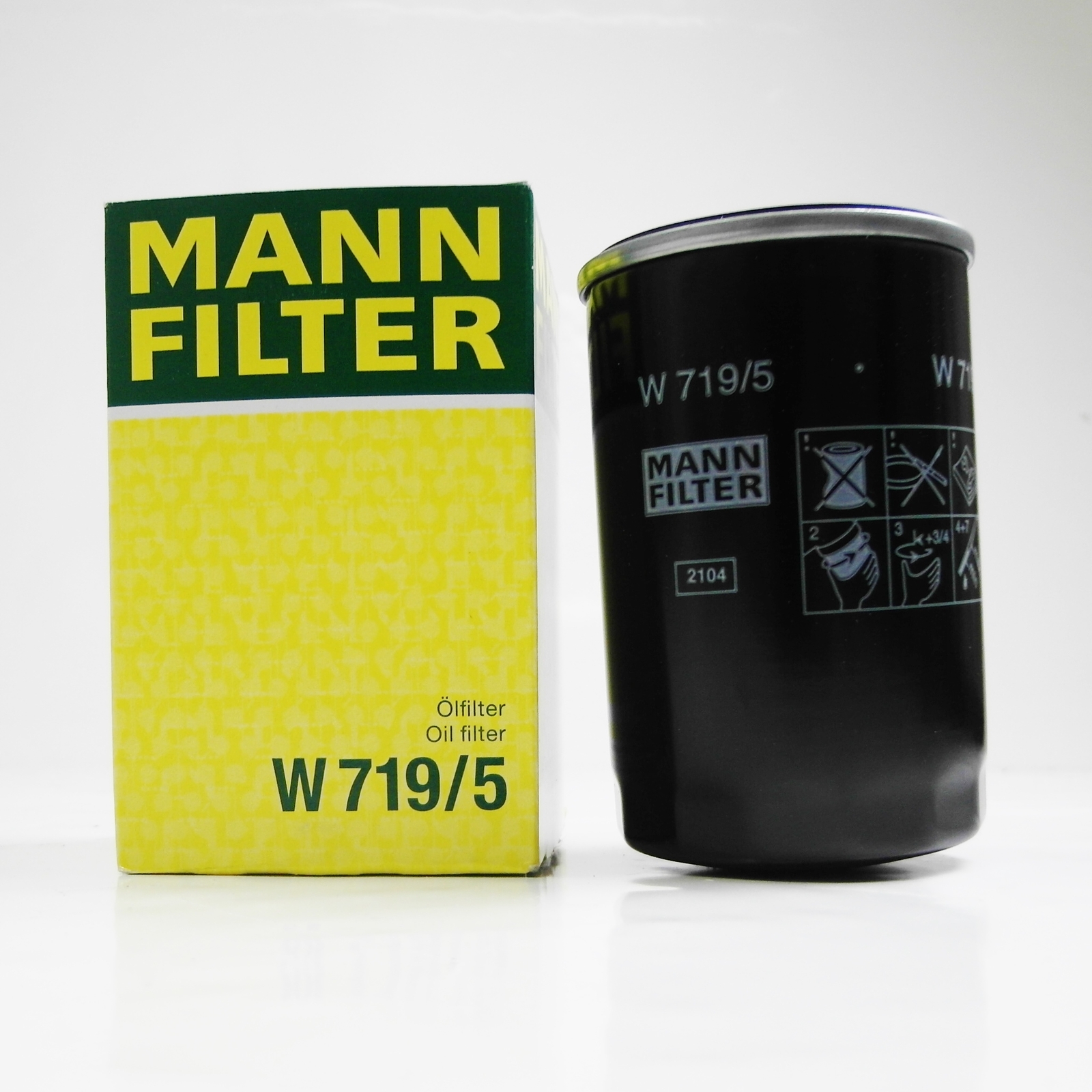 Mann-Filter Filtro Olio W 719/5 - Immagine 2