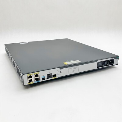 HPE MSR3012 AC Comware 3-Port Gigabit Managed Ethernet Network Router (JG409B)