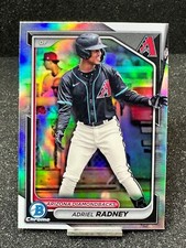 2024 Bowman Draft Chrome  ADRIEL RADNEY  Refractor  #BDC-136  FREE SHIPPING